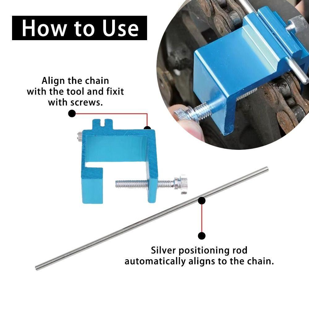 Heavy Duty Sprocket Alignment Tool Quick Accurate Motorbike Chain Adjusting Tool  for ATV