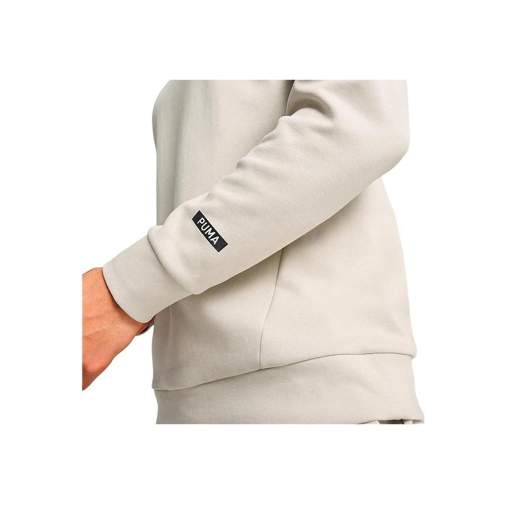 Puma Rad/Cal Dk Fw24 Crew Loose Casual Comfortable Simple Versatile Pullover Sweatshirt Men Sweatshirt Beige 684186-68