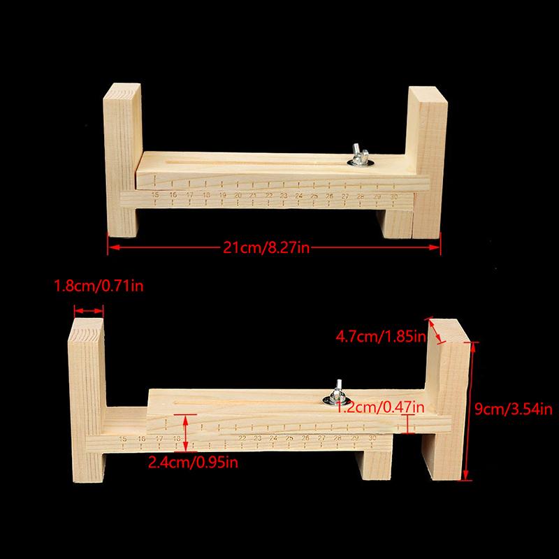 

Деревянный станок для плетения паракорда, регулируемая длина, станок для плетения браслетов из паракорда, сделай сам, ручное вязание браслетов, ожерелий