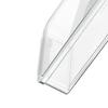Transparent ID Storage Box Multi Functional Clear ID Storage Organization Box with Latching Lid for