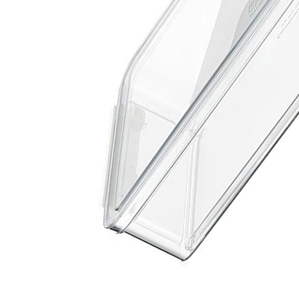 Transparent ID Storage Box Multi Functional Clear ID Storage Organization Box with Latching Lid for