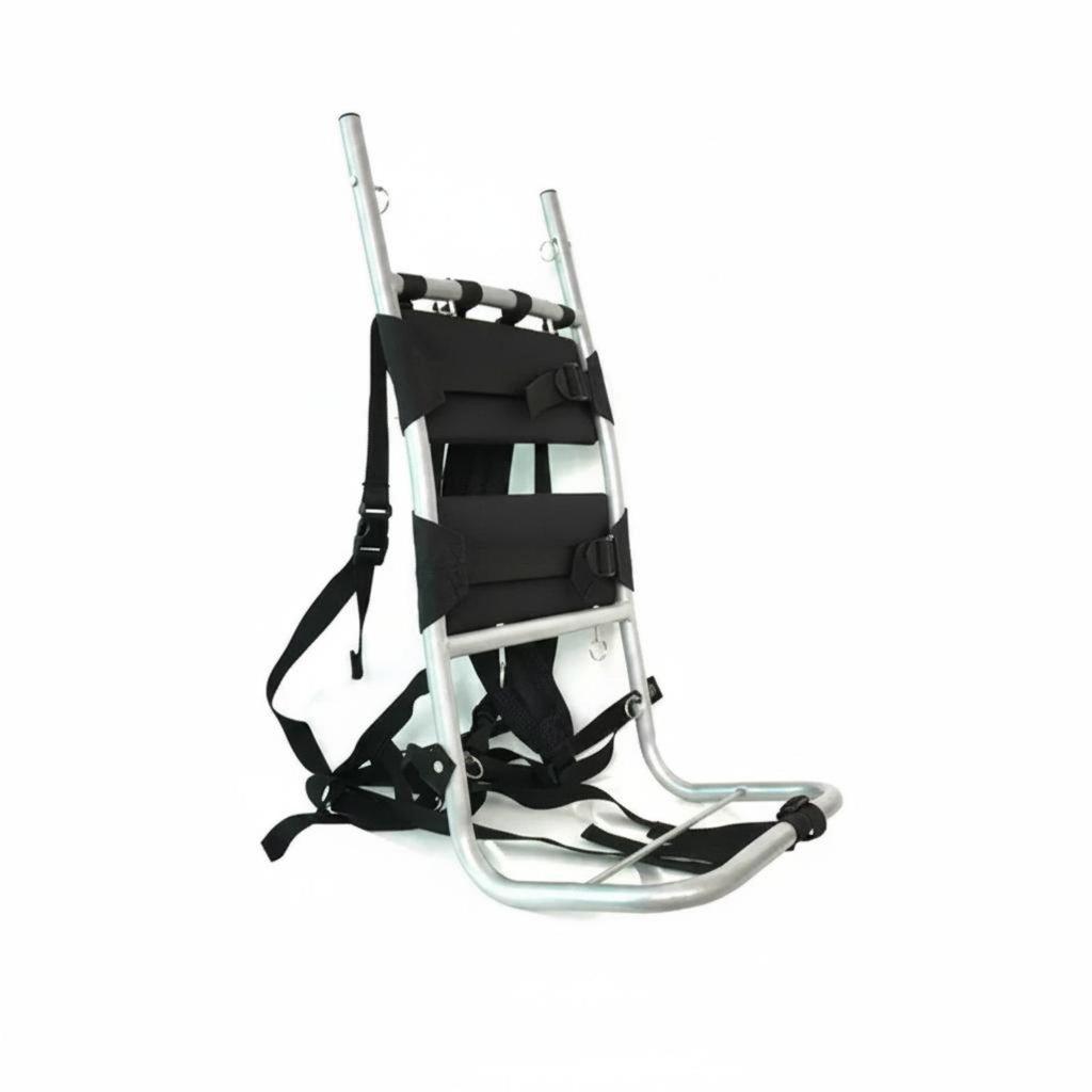Portable Aluminum Frame Carrier Durable Load Support Outdoor Backpack for