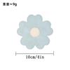ins spring and summer explosion flower leather placemat thermal insulation waterproof oil-proof thermal insulation mat dining table mat petal coaster