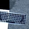 Keyboard Cover for Bluetooth-compatible Wireless Keyboard Silicone Keyboard Protectors Skin Ergonomic Keyboard Protective