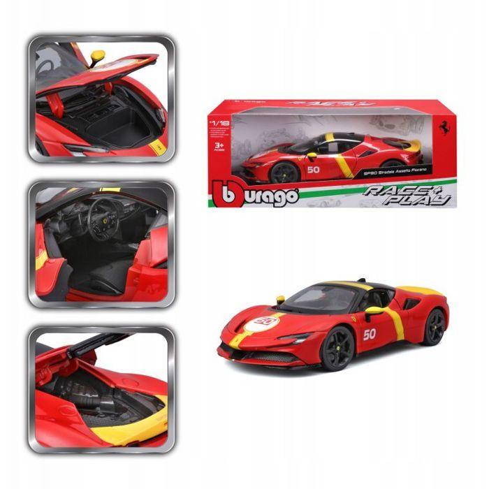 Bburago BBU 1:18 Ferrari SF90 StradaleAsset rouge 16021 60211