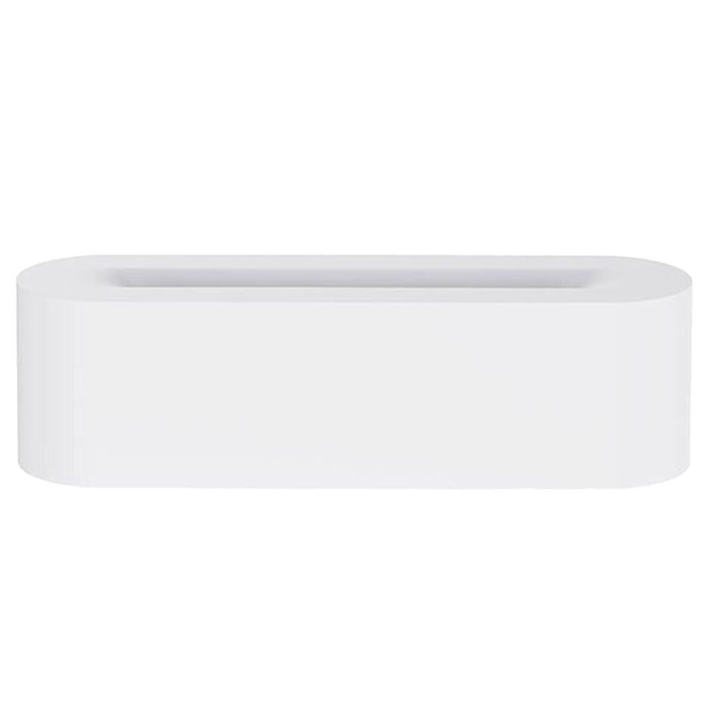 

Flame Air Diffuser Ultra Silent Cool Mist Humidifier With Waterless Auto Off Protection For Office Bedroom Yoga White