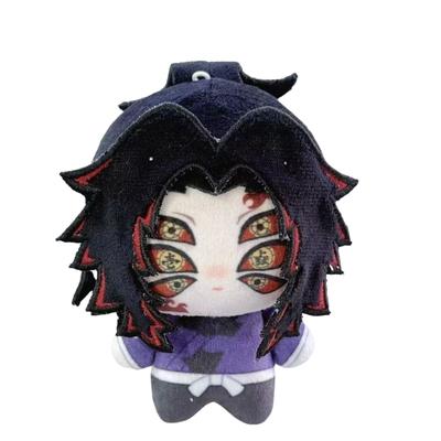 Kimetsu No Yaiba Kokushibo Q Version Nui Gurumi PP-Baumwollfüllung Handflächenpuppe Zweidimensional Anime Sammelpuppen