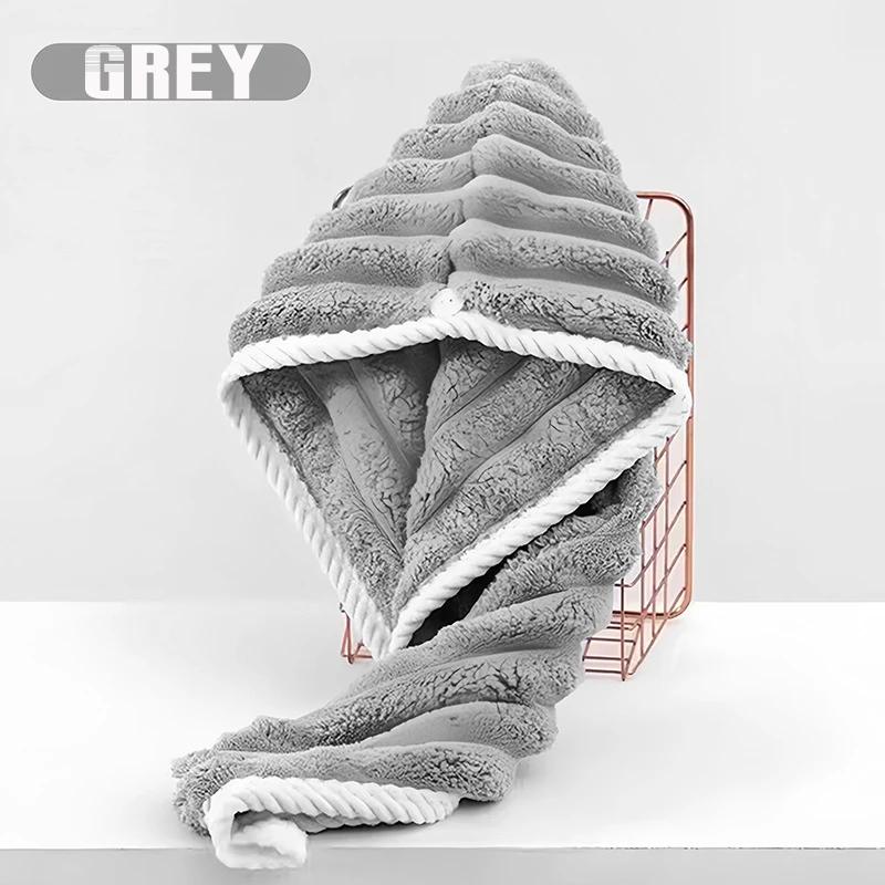 Dry Hair Cap Women Thickened and Super Absorbent Headscarf Wiping Hair Quick Drying Cap Quick Drying Towel Good Water Absorption