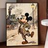 Disney 5D diamond painting set Mickey Mouse newspaper boy DIY handmade diamond painting art production diamond decorative painting