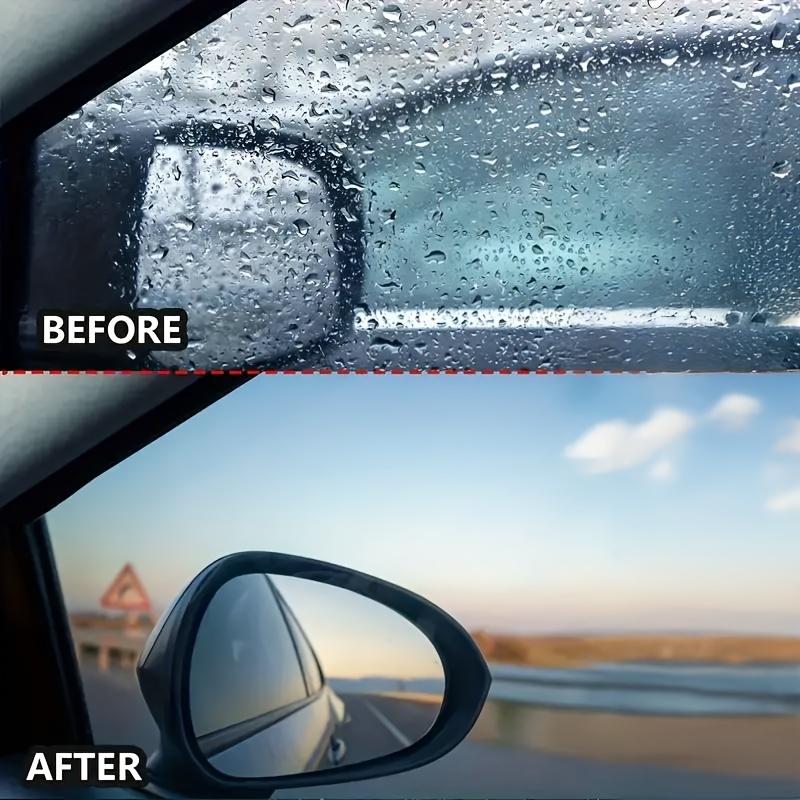 Car Glass Polishing Paste, Removes Oil Film and Oxidation from Car Windows, Long-Lasting Hydrophobic Waterproof and Rain-Proof Polishing Kit,