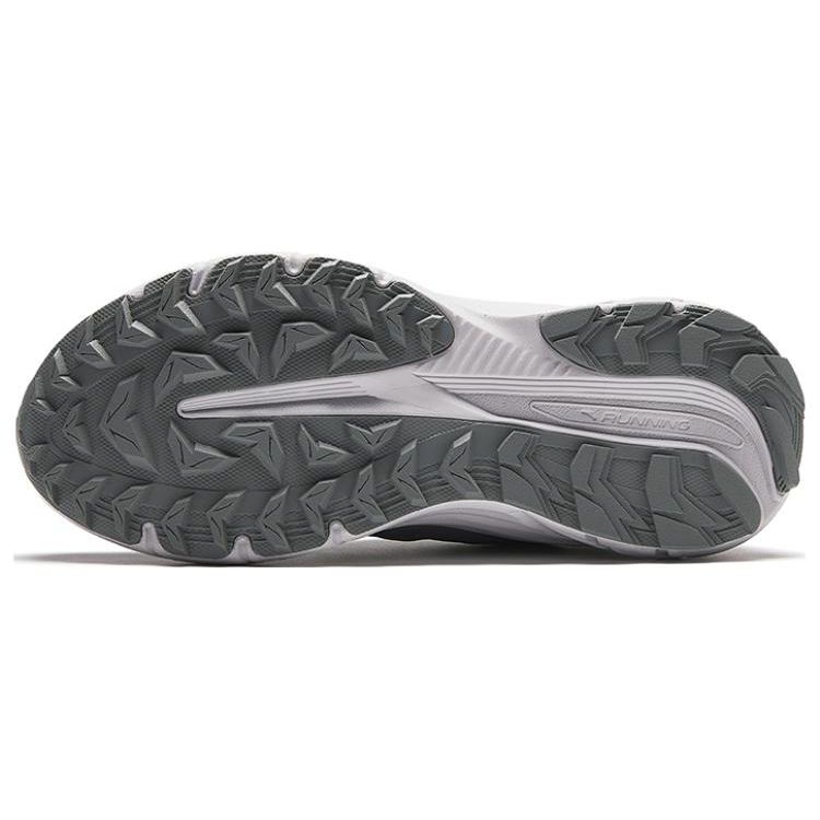 Anta AT955 Durable Low-Top Running Shoes Women sneaker Black White Gray 922345598-4