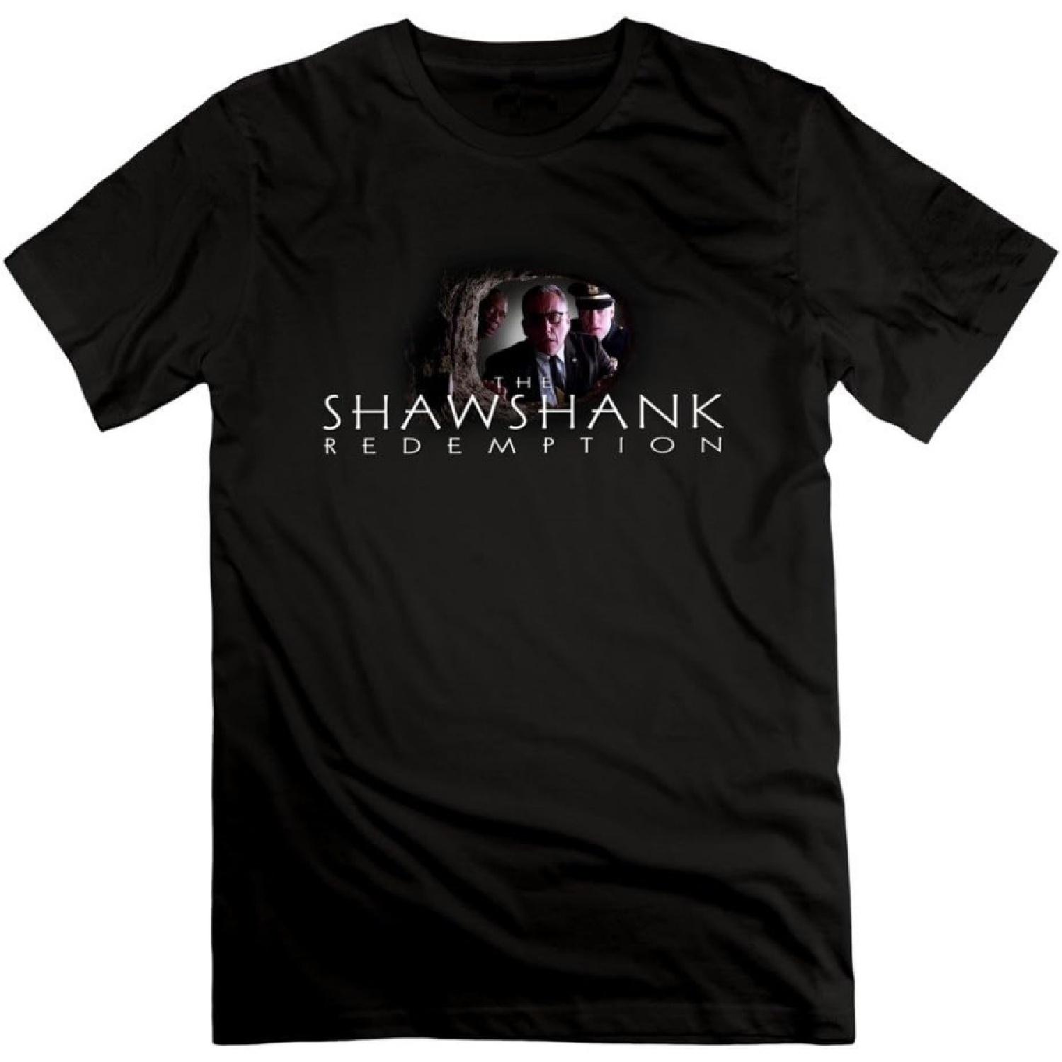 Spele Men Cotton The Shawshank Redemption Hope Is Good T-shirt Short Sleeve S