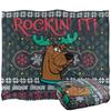 Scooby Doo Rockin It Christmas Blanket