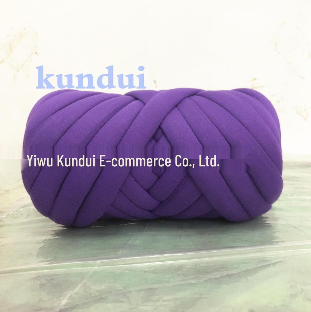 Cărticica Roșie DIY Fir Gros Lână Islandeză & Bumbac Pătură Tricotată Nordică