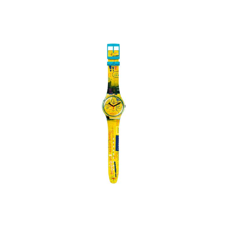 SWATCH Unisex 41mm Yellow Watch SUOZ354 SUOZ354