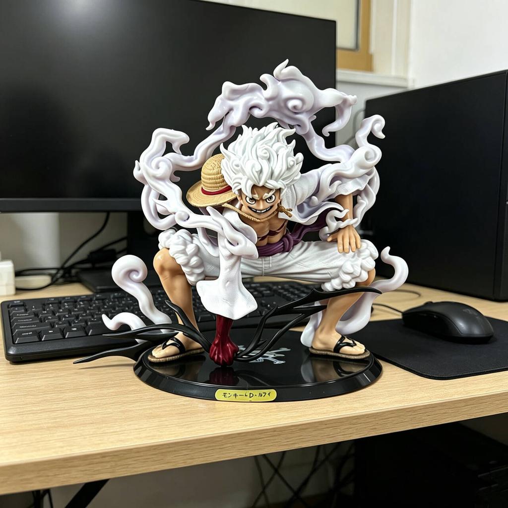 20cm One Piece Gear Fifth 5 Sun God Nika Luffy Excellent Figure Anime Model Statue Toy Collectibles Gifts