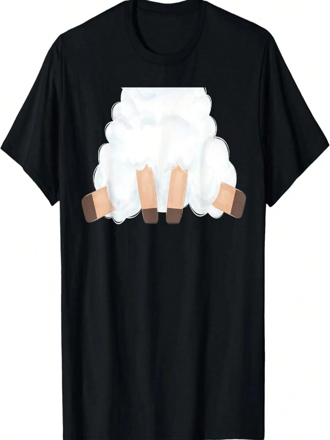 Sheep Costume Kids Cute Sheep Halloween T-Shirt S разноцветный