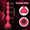Vibrador de Bolas Anales Juguetes Sexuales Para Mujeres Estimulador de Vagina Clítoris Tapones Anales Vibrantes Masajeador de Próstata Masculina Juguete Sexual Anal Pareja