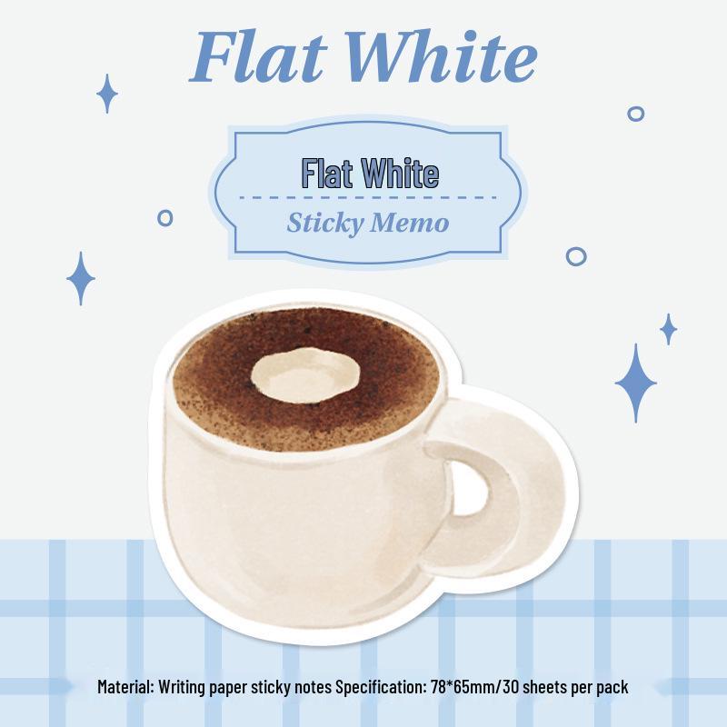 Infeel.Me Dessert Delivery Sticky Notes - Cute Memo Pads for Students