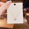 Female Personalized Fashion Versatile Four Leaf Flower Necklace