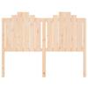 Headboard 141 X 4 X 110 Cm Solid Pine Wood