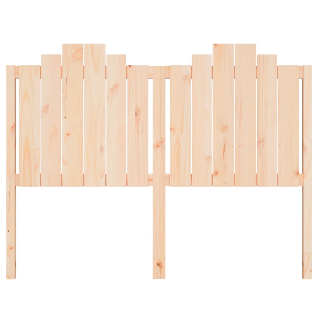 Headboard 141 X 4 X 110 Cm Solid Pine Wood