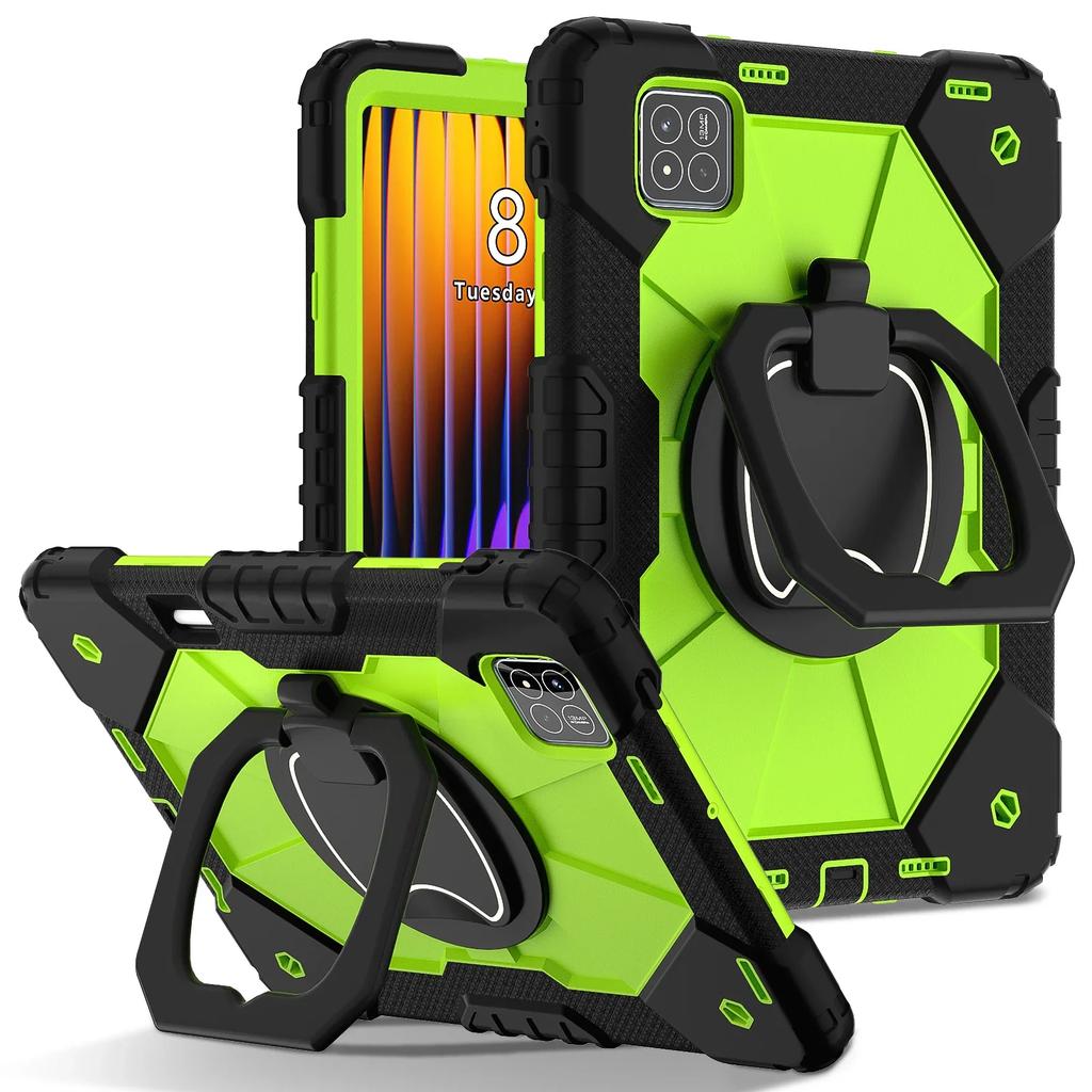 Z uchwytem obrotowym stojak etui dla Pad 7 Pro 11.2 POCO Redmi Pad SE 8.3 Pro 12.1 cala Etui na tablet odporne na wstrząsy twarda osłona