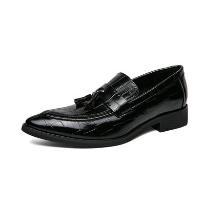 Zapatos Oxford para Hombre Zapatos Slip on Hombre Vestido de Boda Zapatos Formales Mocasines Hombre Italiano Traje de Negocios Oficina 2024 Chaussure Homme