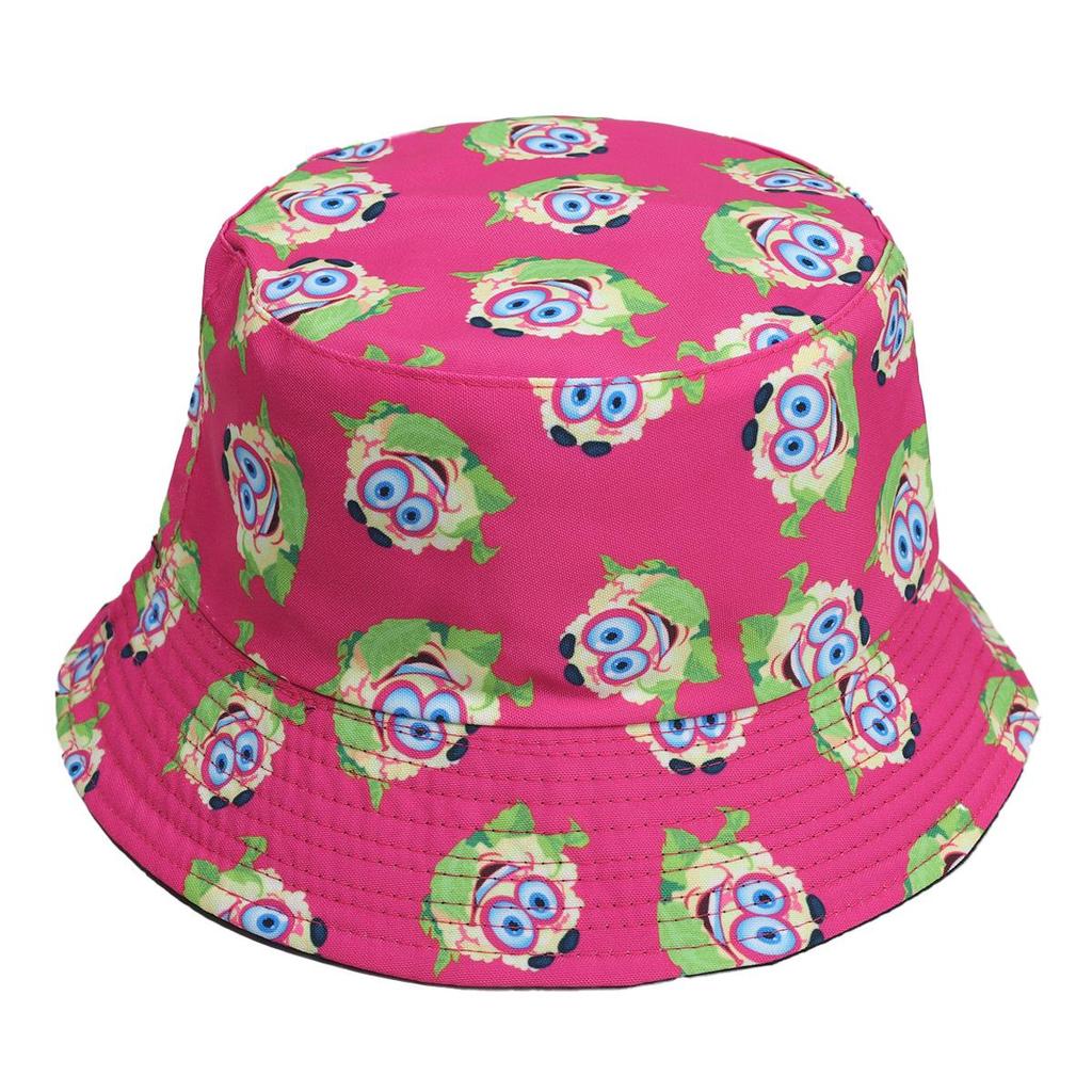 2026 Lemon Pattern Reversible Bucket Hat for Men & Women – Summer Sun Protection