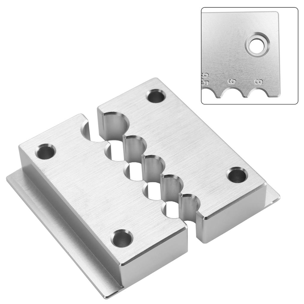 MTB Service/Rebuild Schaftklemme für Gabel & Dämpfer / Schraubstockblock 8/9/9,5/10/12,7 mm