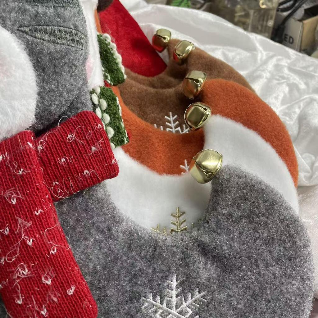 Christmas Stockings and Gift Bags for Kids - Ornaments and Candy Holders for Holiday Decorations