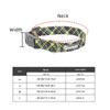 Adjustable Puppy Dogs Collar Medium Large For Dog Choker Ring Durable Reflective Nylon Pet Cat Collar Breathable Bulldog Harness