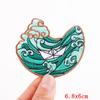 HOT MAM SUMMER Patch Outdoor Scenery Embroidered Patches For Clothes Iron On Patches For Clothing Backpack Embroidery Badges DIY