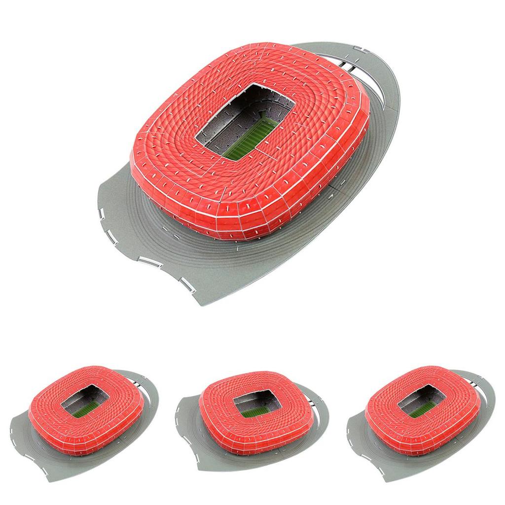 Exquisite 3d Puzzle Munich Allianz Football Field Model Handcraft Toy For Enthusiasts