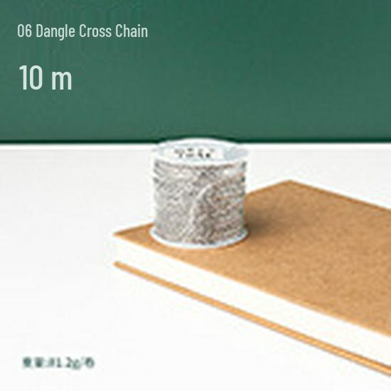 Náhrdelník s křížkovým řetízkem z nerezové oceli 304, náramek, DIY materiál, příslušenství