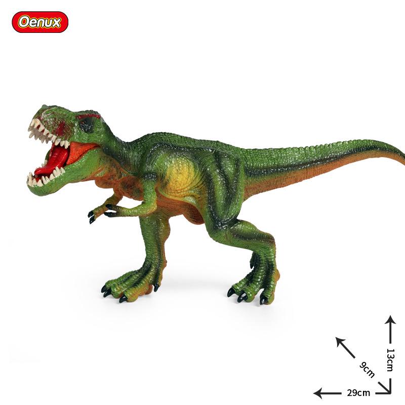 Children's Dinosaur Model Toys: Tyrannosaurus, Velociraptor, Carnotaurus, Spinosaurus, Giganotosaurus