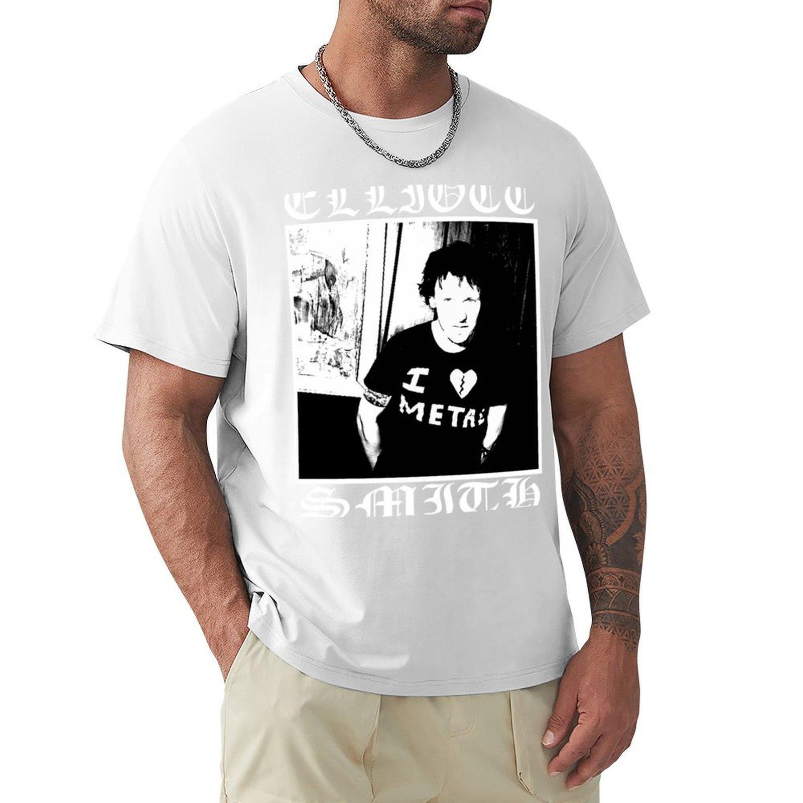 Elliott Smith Tshirt Daily Work Short Sleeve Top S