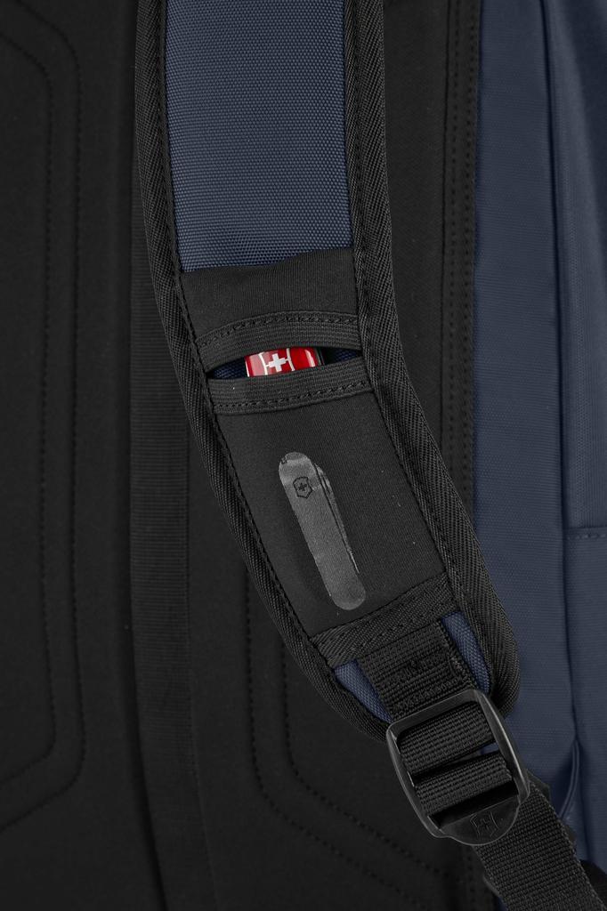 Victorinox Altmont Original Standard Functional and Business Backpack with Mesh Key Pen Name Side Casual Blue Backpack, Comfortable, Pocket, Hook,