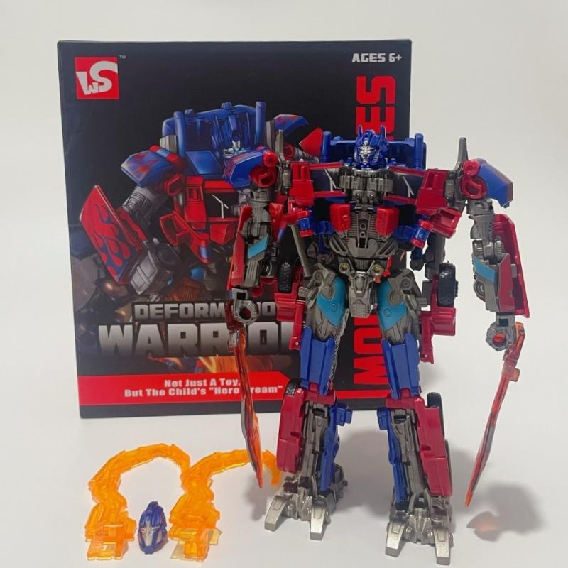 20CM L8022D-1 Transformation Robot Car Toys Boy Anime Movie Series Action Figure Truck Model Kids Children Gift L7022D-1 Poseable Articulated Scale