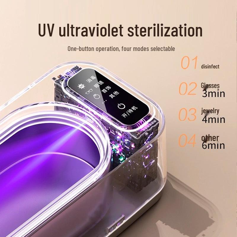 Ultraschall-Brillen- & Mundschutzreiniger – Desinfektions- & Haushaltsreinigungsmaschine