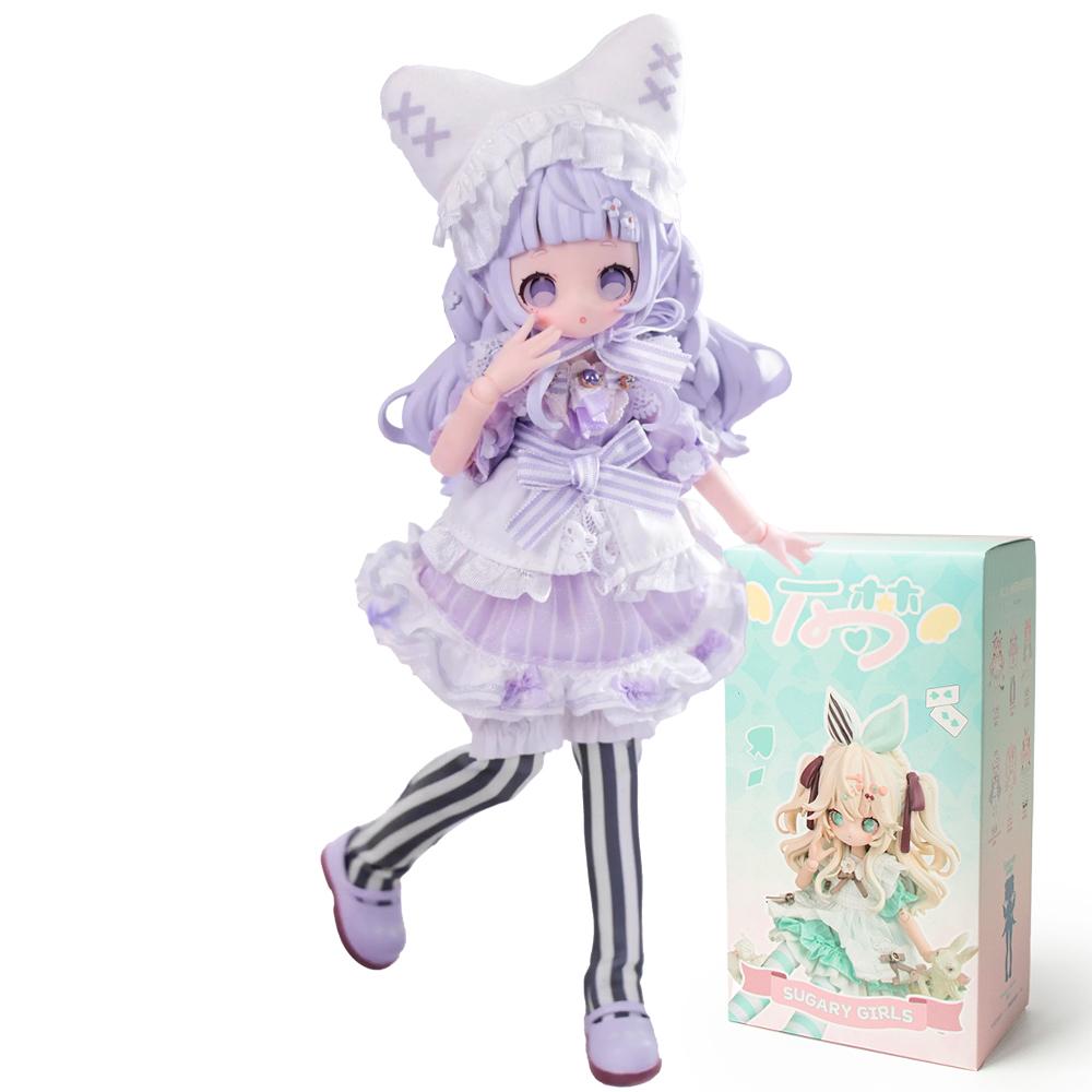 På Lager Wanmeng Sugary Girls 1/8Mjd Blind Box Bevegelig Dukke Actionfigur Dukke Trendy Leketøy Ornamenter Figur Søt Gutt Jente Gave