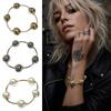 Large Coarse Ball Bead Bracelet 20mm Beaded Link Chain New Stackable Bracelet  Women's Accessories
