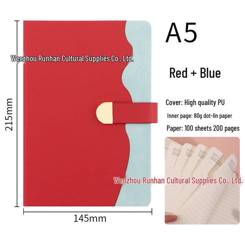 A5 Notebook & Thermos Cup Set: Custom Gift Box with Temperature Display Cup for Business Gifts