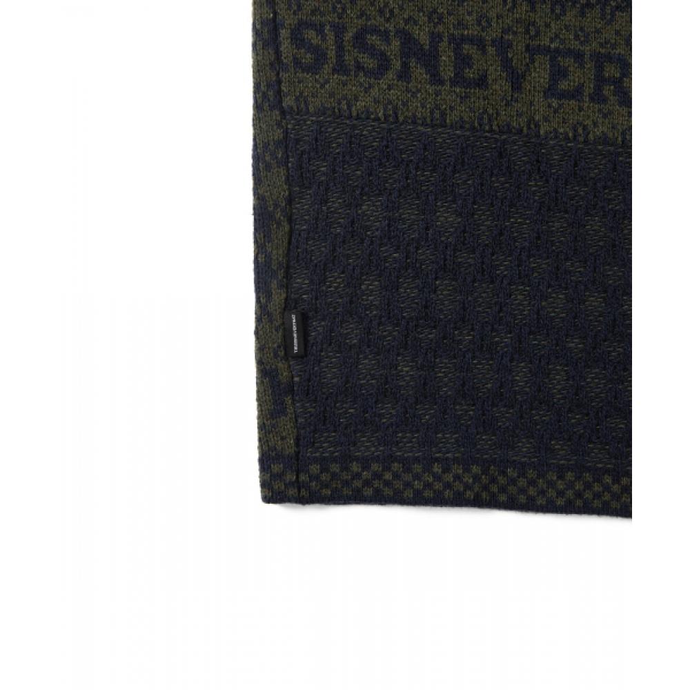 Thisisneverthat BLock Knit L S Top Navy