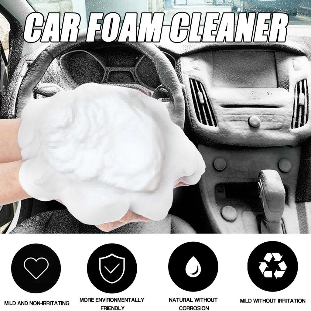 Rayhong Car Interior Foam Cleaner Waterless Stain Remover Seat Headliner Dashboard Foam Cleaner