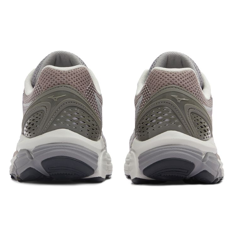 Mizuno Halo Mix Unisex Low Top Running Shoes Meteor Gray Mesh D1GH240803