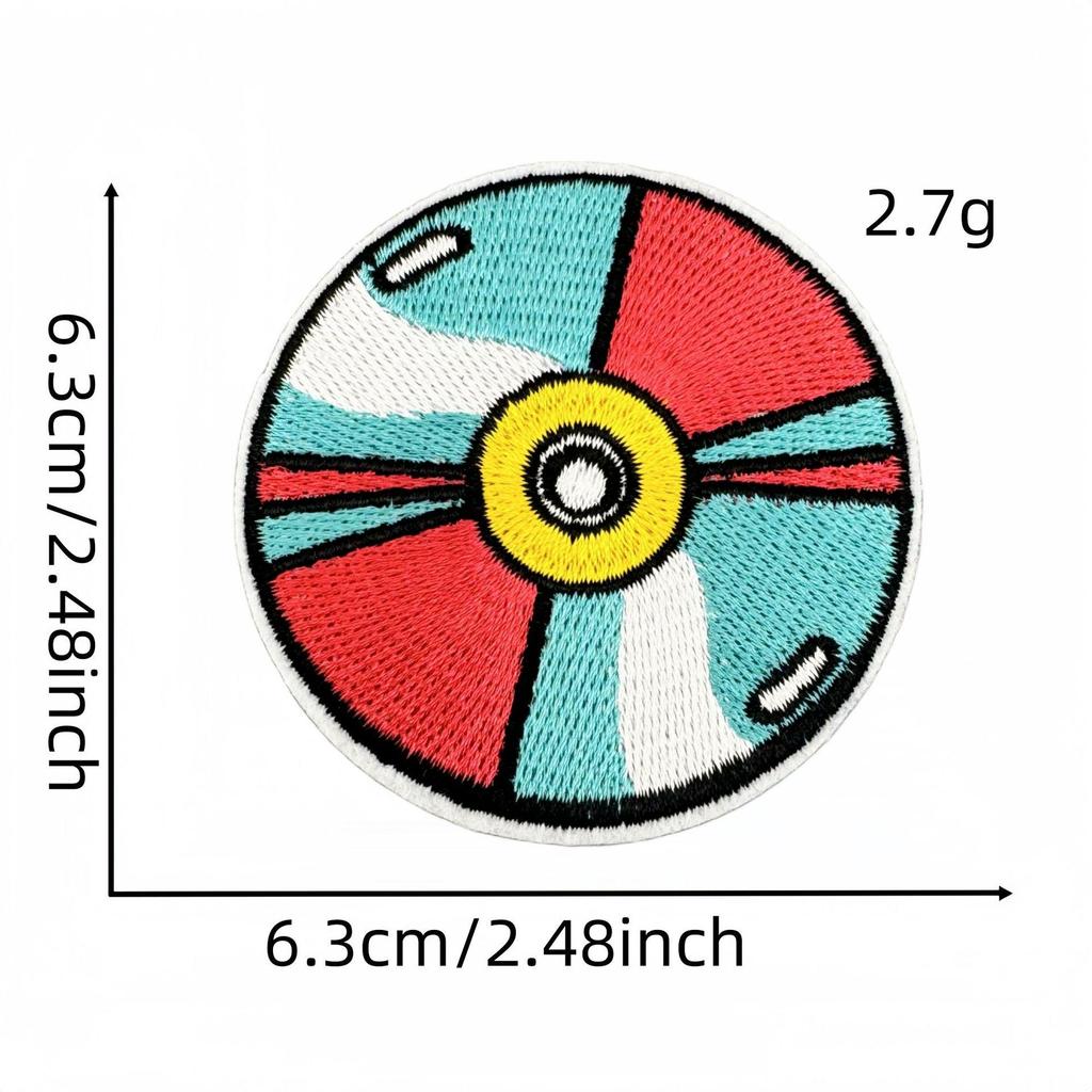 Retro Radio Telefon Aufnäher: Kreatives grenzüberschreitendes Graffiti-Design für Gepäck und Kleidung