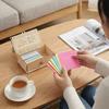 Multifunctional Wooden Storage Box Organiser For Notes Stationery And Home Decoration Inspirational Gift