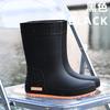 Fashion Women's Medium Tube Non-slip Waterproof Shoes Rain Shoes Rain Boots Water Boots Thermal Cover Shoes Adult Long Tube