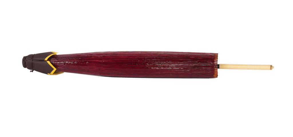 Yamamoto Bamboo Craft Shop Japanese Traditional Japanese Rain Waterproof (YAMAMOTOTAKIZAYIKUYA) Umbrella, Umbrella, Umbrella, (Red)